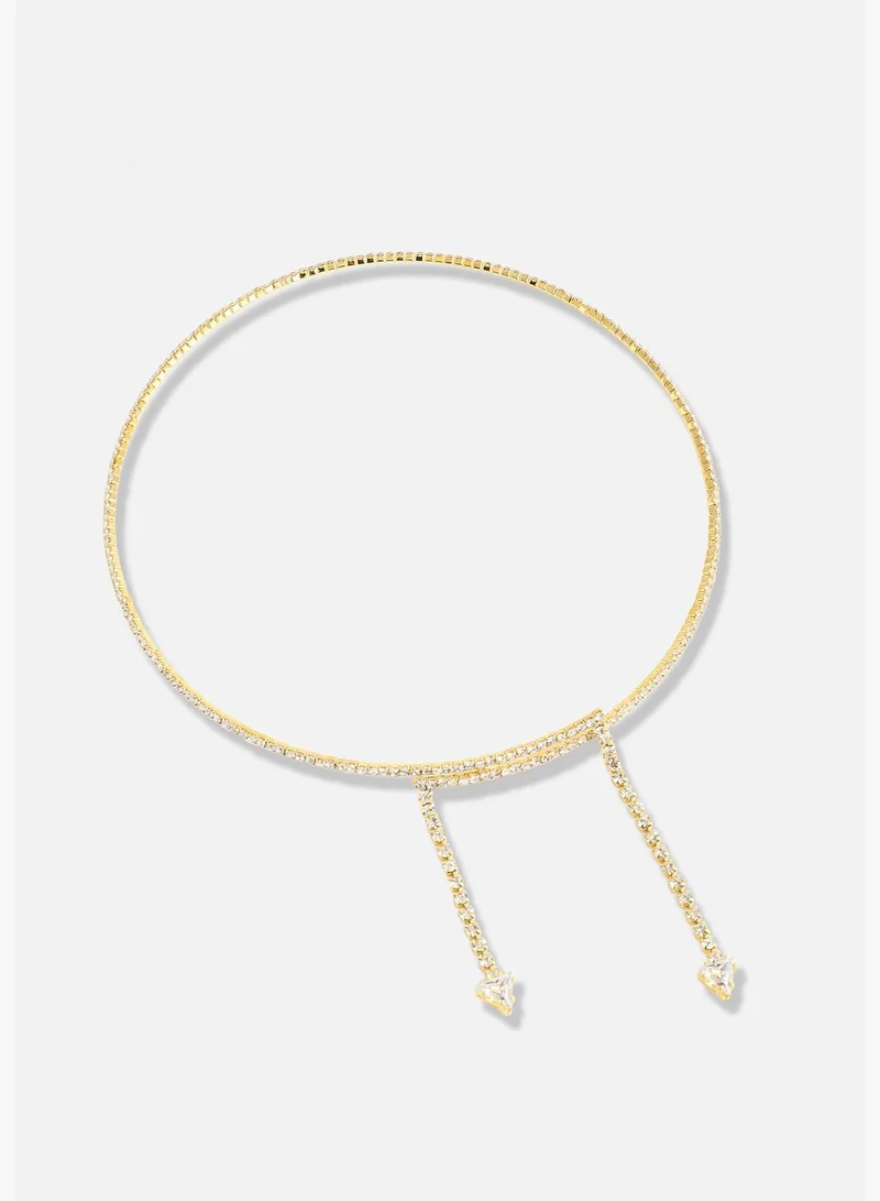 SOHI Silver Plated Designer Casual Necklace For Women