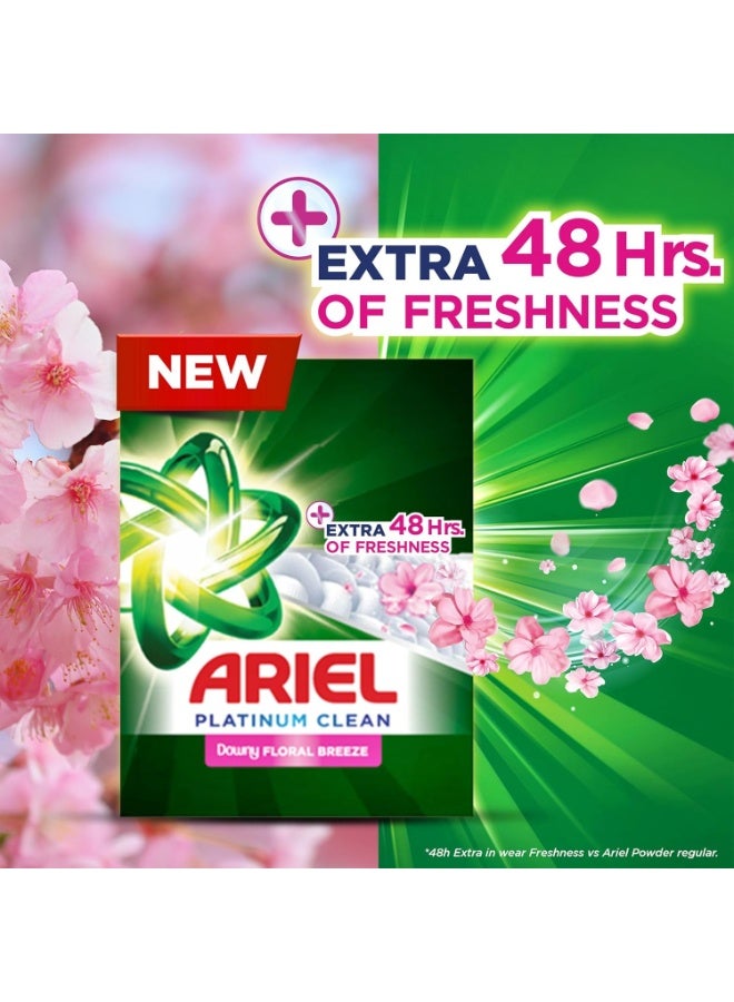 Ariel Platinum Clean Downy Floral Breeze, Laundry Detergent Powder Dual Pack 2 x 2.25kg - Image 5