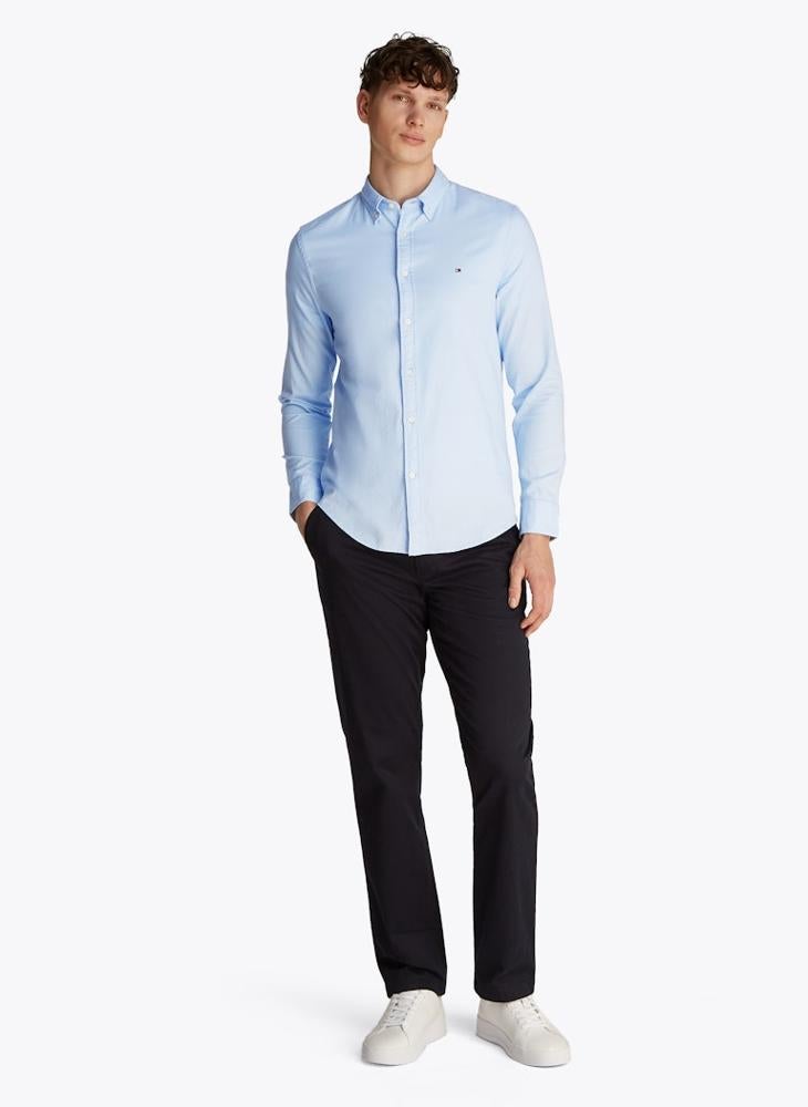 TOMMY HILFIGER Slim Flex Dobby Shirt - Image 4