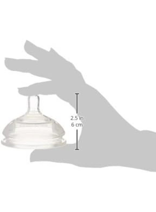 Comotomo Replacement Nipples in Variable Flow for Ages 6 Months (2-Pack) - Image 2