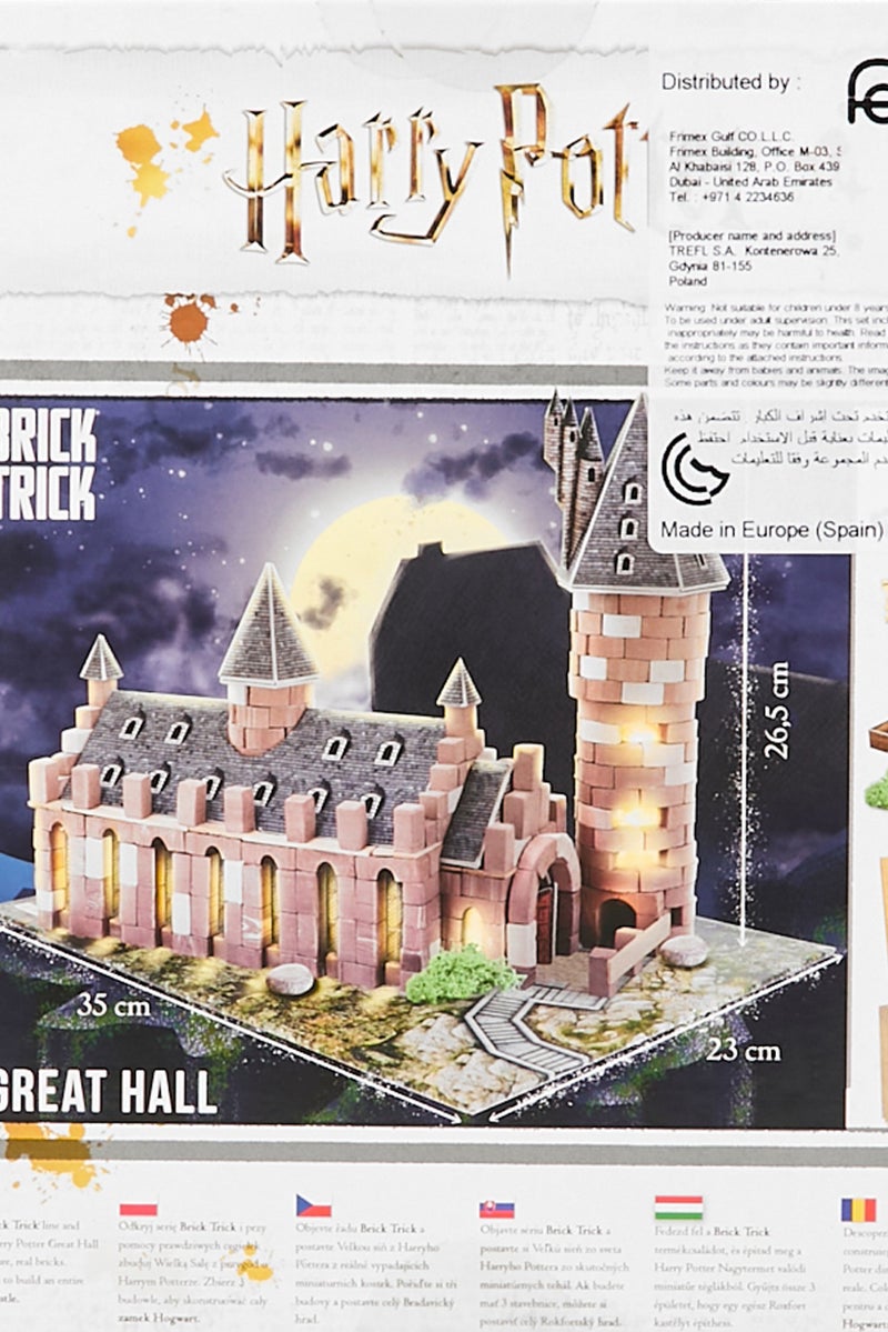 Trefl Brick Trick Harry Potter Great Hall Real Bricks - Image 5