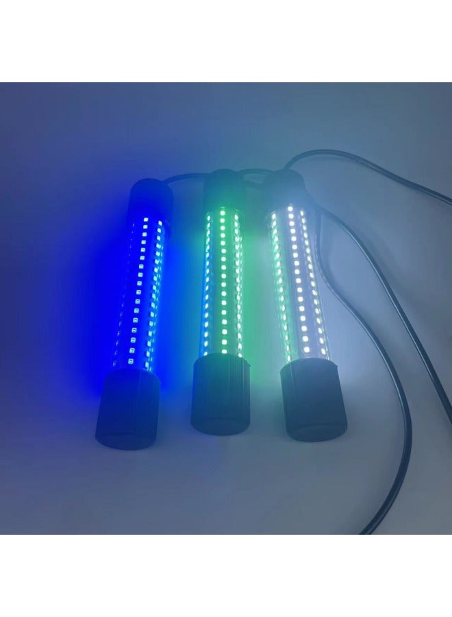 5v Underwater Fish Trap Light Fishing Light White Green Light Blue Night Fishing Light Waterproof Charging Treasure Light-Color:5v Blue Light - Image 3
