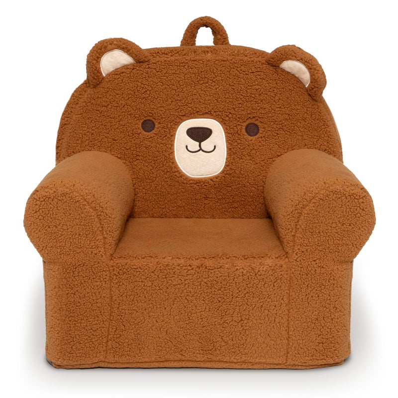 Delta Children Deluxe Cozee Chair Brown Teddy Bear