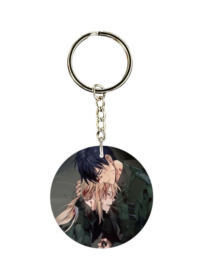 RKN Cartoon Printed Double Sided Keychain