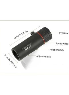 Generic Adult Pocket Monocular Telescope, Mini High Power Handheld Telescope for Bird Watching, Hunting, Camping, Hiking, Live Concerts and Games (60/1000M)  - Image 2