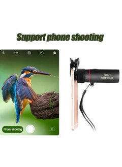 Generic Adult Pocket Monocular Telescope, Mini High Power Handheld Telescope for Bird Watching, Hunting, Camping, Hiking, Live Concerts and Games (60/1000M)  - Image 5