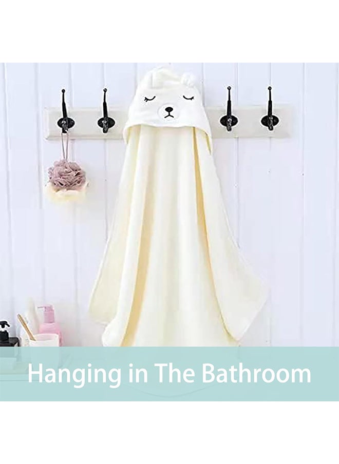 Hihonor - Baby Hooded Bath Towel,80 X 80 Cm Large Size Bath Towel,Pure Cotton Material,Soft and Absorbent Without Pilling,Suitable for Baby Boys and Baby Girls - Image 1