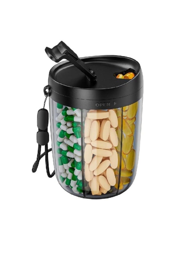 أوشيما 6-علبة علبة مقصورة منظم، علبة ملحقات كبيرة منظم علبة السفر مقصورة 6 منظم، علبة علبة علبة مع تصميم مضاد للمزج وفتحة واسعة - Image 1