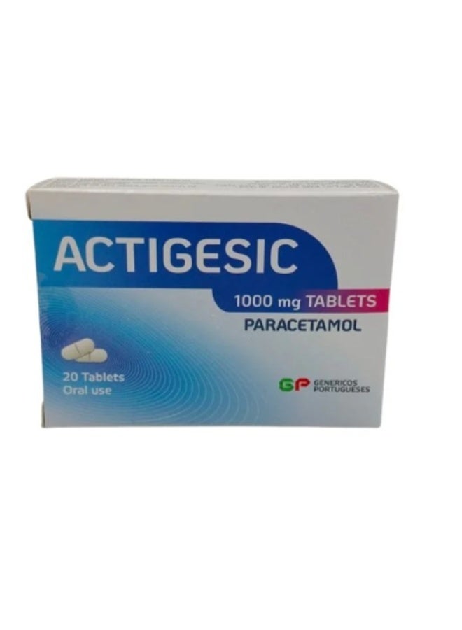 Actigesic 1000 mg Tablet 20’s