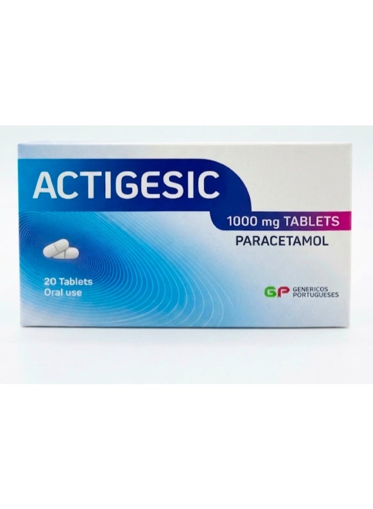 Actigesic 1000 mg Tablet 20’s