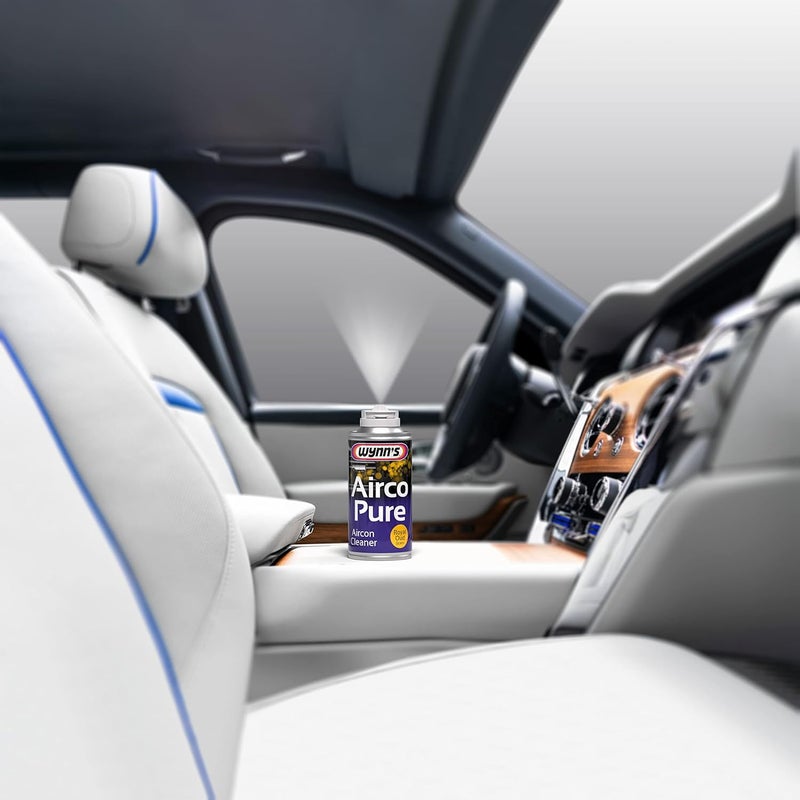 وينز Wynn's W38501 Airco Pure منظف مكيف هواء السيارة برائحة العود الملكي معطر هواء مزيل للروائح قنبلة متعدد الاستخدامات - Image 2