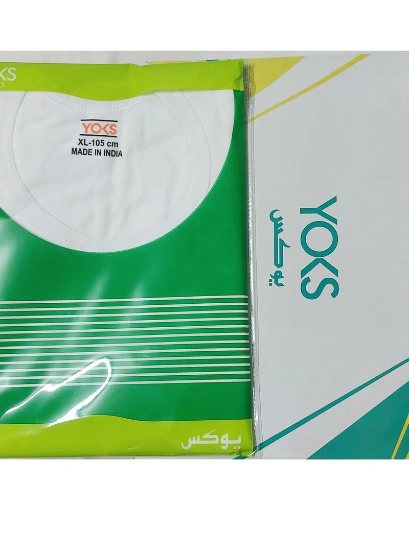 يوكس قميص داخلي رجالي من القطن بنسبة 100٪  - Image 2