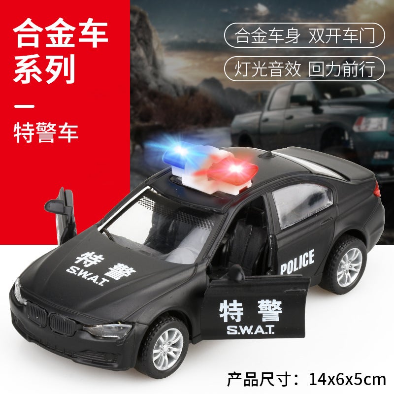 إسكدنيا Inertia Sound  Light Toy Vehicle 513 Special Police】