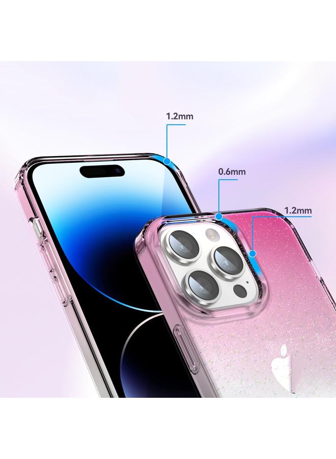 اس-توب جراب لهاتف iPhone 13 Pro Max بتصميم نجمة متدرجة - Image 4