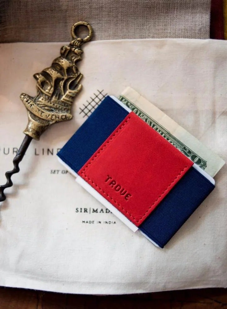 Trove Blue and red card wallet from Trove - Image 4