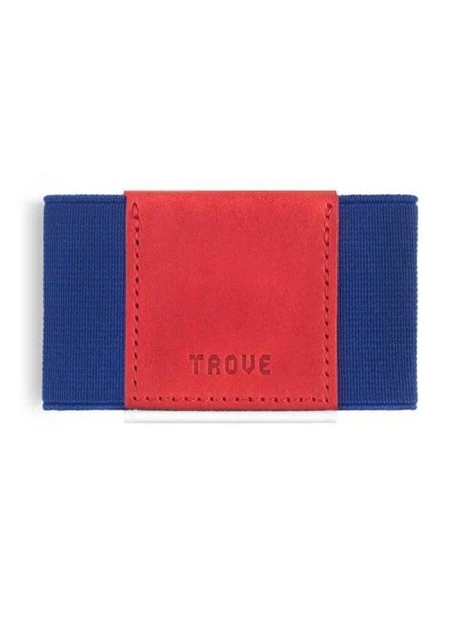 Trove Blue and red card wallet from Trove - Image 1