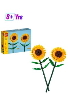 LEGO Sunflowers Building Playset 40524 Building Blocks Toy Set; Flowers Botanical Collection  - Image 1