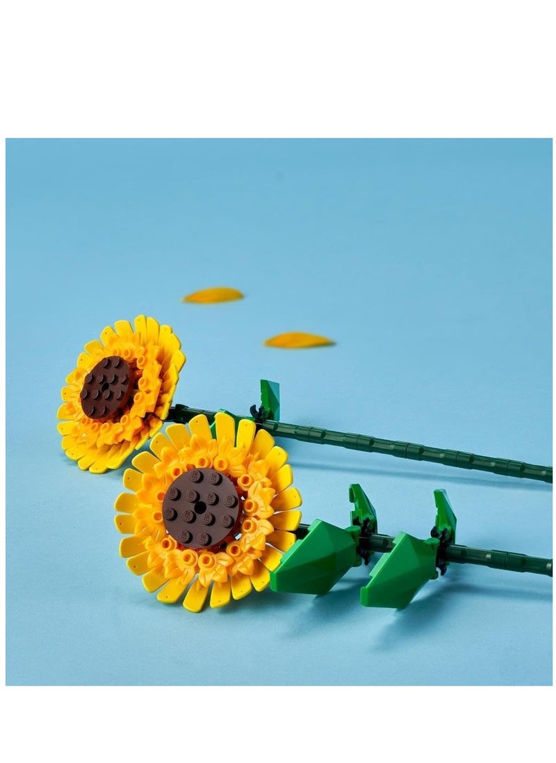 LEGO - Sunflowers Building Playset 40524 Building Blocks Toy Set; Flowers Botanical Collection - Image 1
