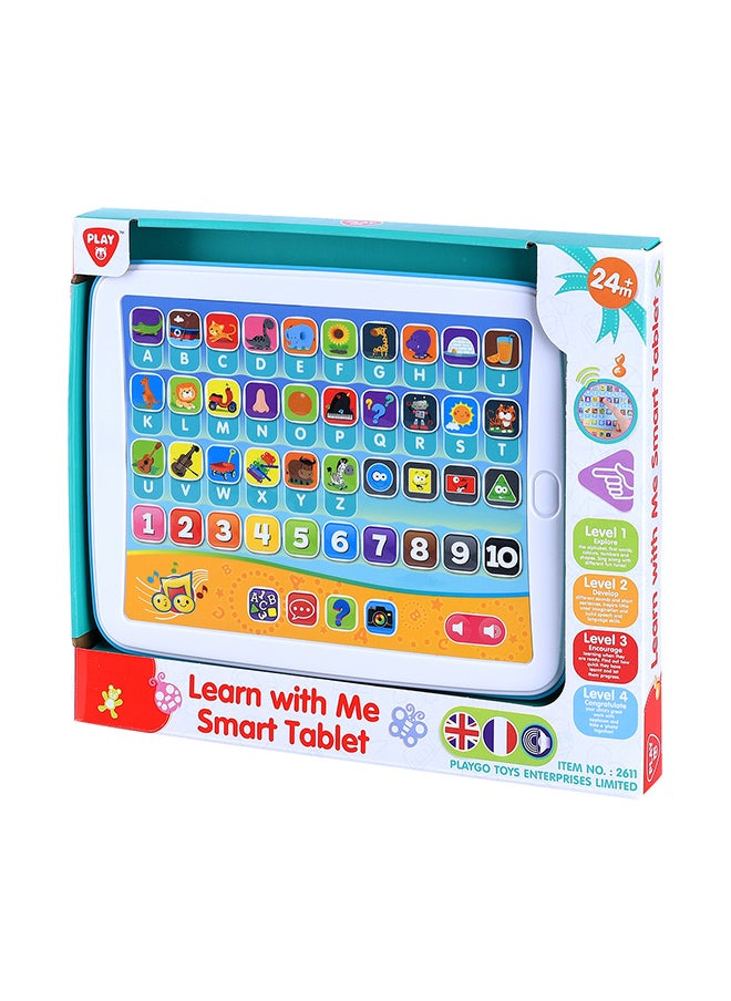 PLAYGO Learn With Me New Smart Tablet  - Image 1