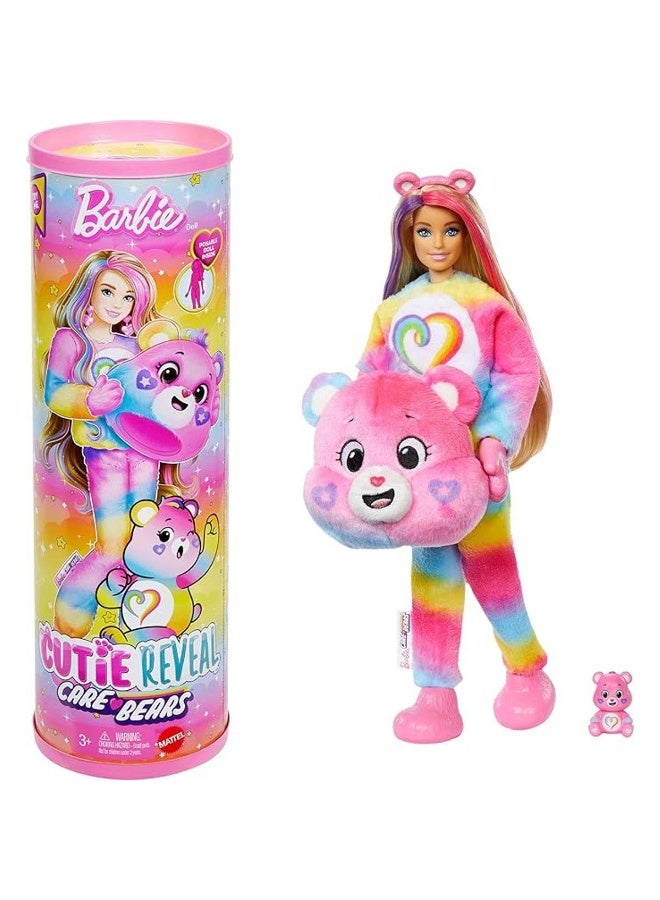 Barbie Cutie Reveal Care Bears Series 2 Togetherness Bear Doll Playset - Image 2
