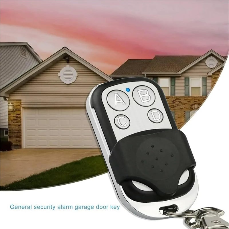 Garage Door Remote, Universal 4 Buttons Garage Door Opener Remote Control 433MHZ Clone Fixed Learning Rolling Code Duplicator(4pcs) - Image 5