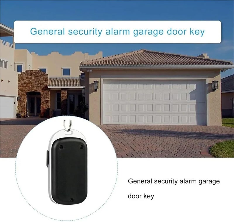 Garage Door Remote, Universal 4 Buttons Garage Door Opener Remote Control 433MHZ Clone Fixed Learning Rolling Code Duplicator(4pcs) - Image 4