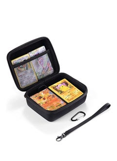 Filly Pokemon Card Case Holder for PM TCG Cards Organizer Case Fits Up to 400 Game Cards Storage Box with Removable Divider and Hand Strap  - Image 3