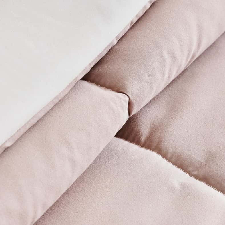 Pan Home Everyday 3-piece Reversible Full Comforter Set 160x220cm - Dark Beige/Ivory - Image 4