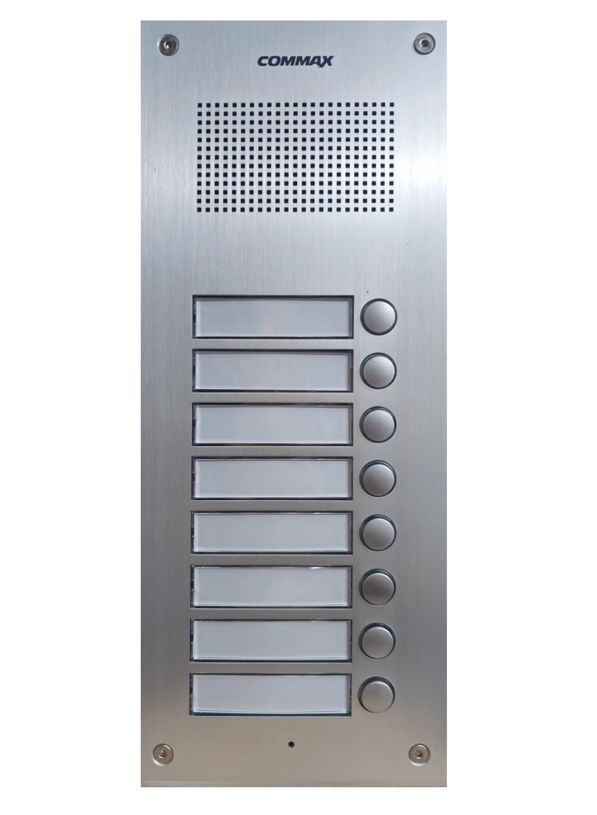 كوماكس COMMAX A 8-line Aluminum Intercom Panel From Commax