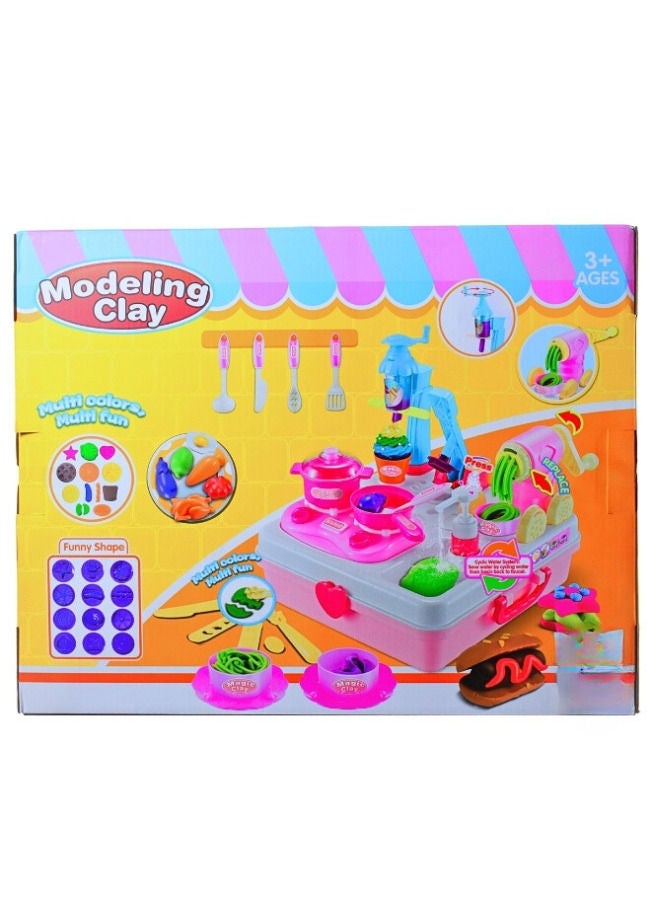 INBEALY Ice Cream Maker Toys Cooking Tub Toy With Sound and Light 8 Colors - Image 3