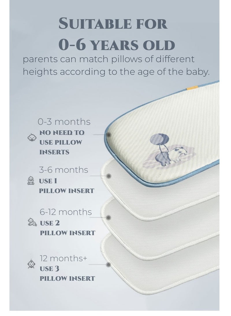 Baby Care Soft Baby Sleeping Pillow with Cooling Design, Breathable Hypoallergenic Dog Printed Pillow Print, Ideal for Infants 6 Months+ - Image 4