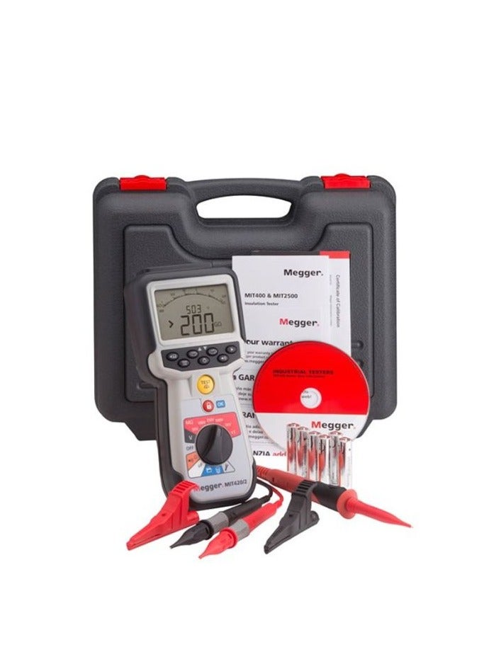 Megger MIT410/2 Industrial Insulation and Continuity Tester (CAT IV 600V) - Image 2
