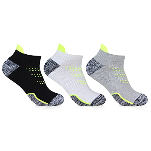 Bonjour Men’s Secret Length Terry Sports Socks – Pack of 3 | Cushioned, Breathable & Comfortable Athletic Socks - Image 3