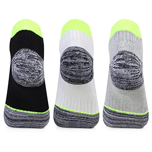 Bonjour Men’s Secret Length Terry Sports Socks – Pack of 3 | Cushioned, Breathable & Comfortable Athletic Socks - Image 4