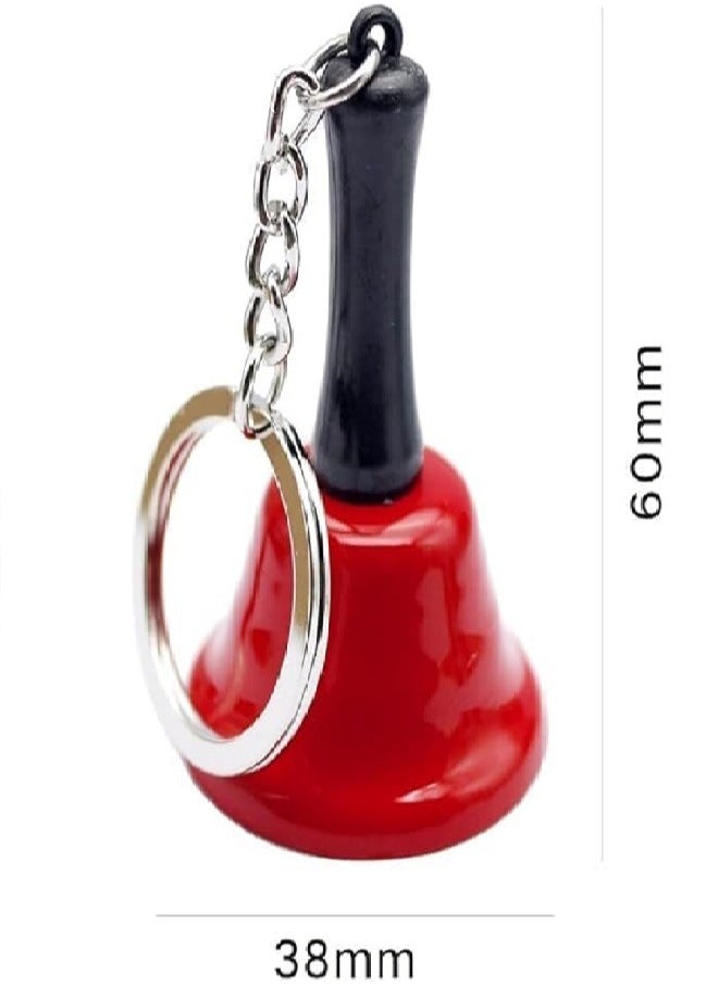 Generic - Bell Medal - Red - Can be given as a small gift to friends or family, multi color, metal - Image 1