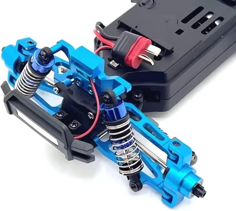 ترقية كأس التوجيه من الألومنيوم الأزرق CNC لسيارة RC MJX 20208 JJRC C8811 قطع غيار - Image 3