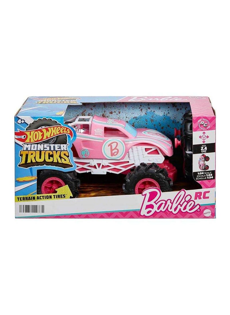 Hot Wheels Hot Wheels Barbie 2.4 RC Monster Truck 1:24 - Image 5