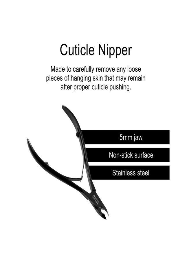 Deborah Lippmann Cuticle Nippers | Stainless Steel Cuticle Trimmers for Fingernail and Toenail Care | Durable Tool for Manicure and Pedicure - Image 2