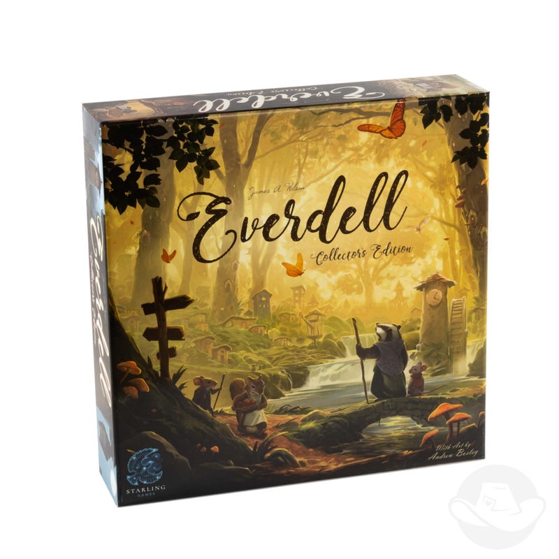 STARLING GAMES Everdell Collectorâ€™s Edition Board Game â€“ Premium Strategy Worker Placement Game for Adults & Teens, 1â€“4 Players, Age 14+, Deluxe Fantasy Tabletop Game with Exclusive Content & Metal Tokens - Image 1