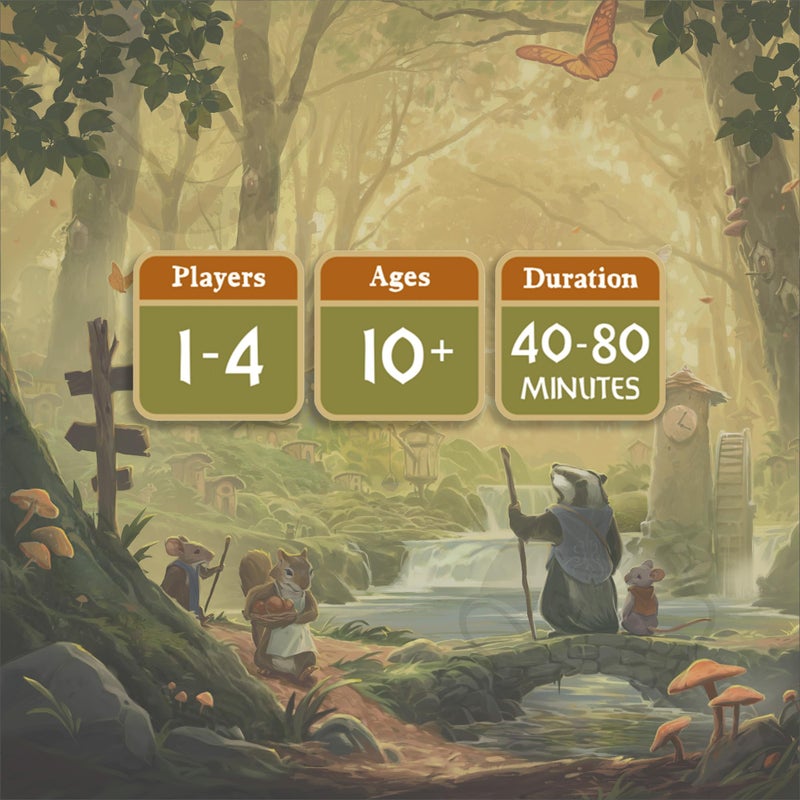 STARLING GAMES Everdell Collectorâ€™s Edition Board Game â€“ Premium Strategy Worker Placement Game for Adults & Teens, 1â€“4 Players, Age 14+, Deluxe Fantasy Tabletop Game with Exclusive Content & Metal Tokens - Image 3