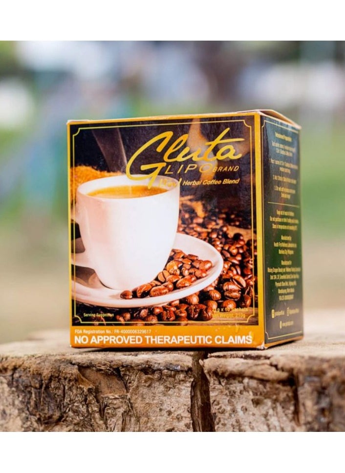 Gluta Gluta Lipo 12in1 Coffee 10 Sachets 