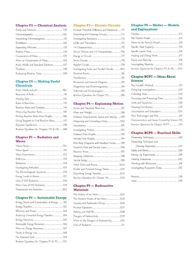 Coordination Group Publications Ltd (CGP) Grade 9-1 GCSE Combined Science: OCR 21st Century Revision Guide with Online Edition Foundation  - Image 4