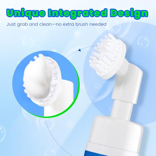 SHENMENG Shoe Cleaner Kit, Water-free Foam Sneaker Cleaner with Brush, Quick Cleaning White Shoe Cleaner Kit for Tennis, Running, Golf, PU, Nubuck, Leather, Canvas, Rubber, Sole 6.76 oz - Image 2