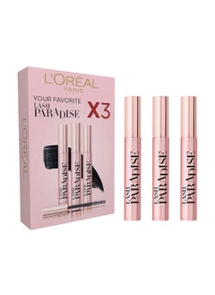 L'OREAL PARIS 3x Lash Paradise Mascara 01 Black with Castor Oil  - Image 1