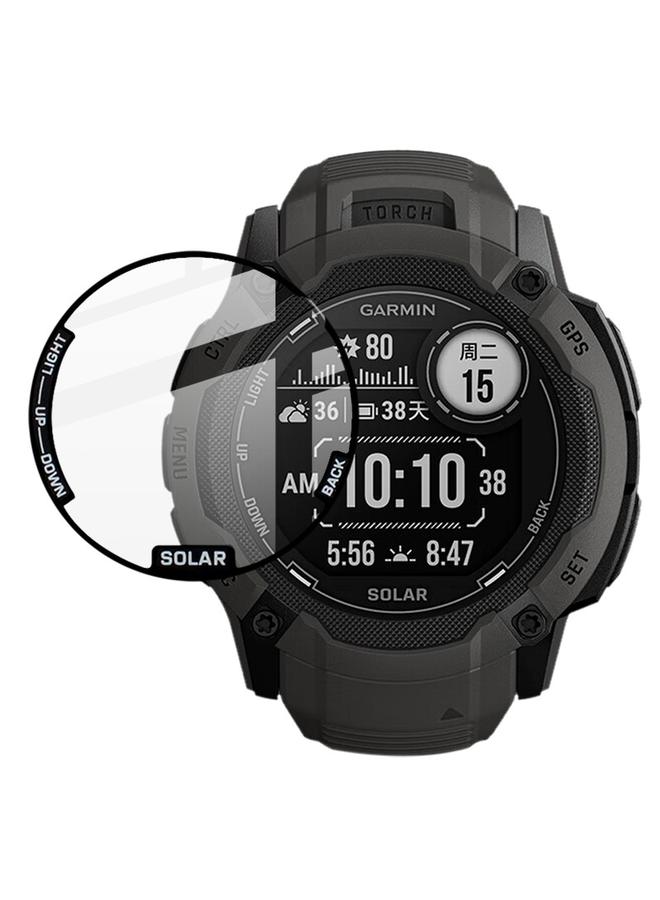 erorex For Garmin Instinct 2 Hd High Transparent Wear-Resistant Watch Screen Protective Film - Image 1