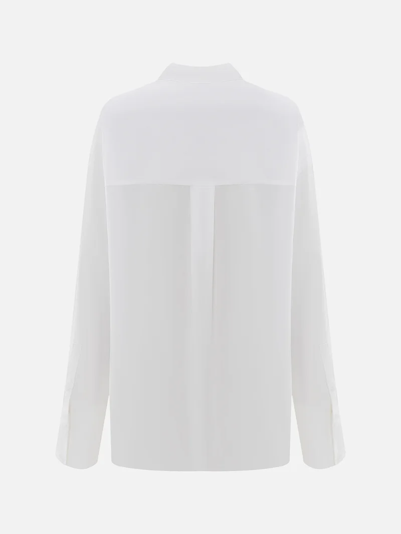 Lichi  Loose shirt with large chest pockets for Women | Best Price UAE