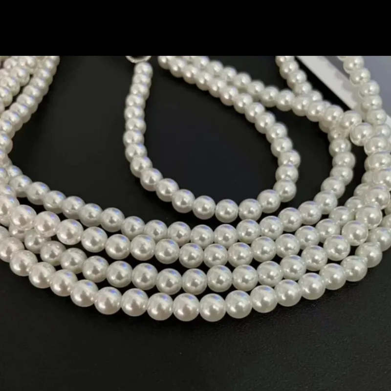 انجيلكا Lux Pearl Phone, Name Badge and Bag Strap Chain