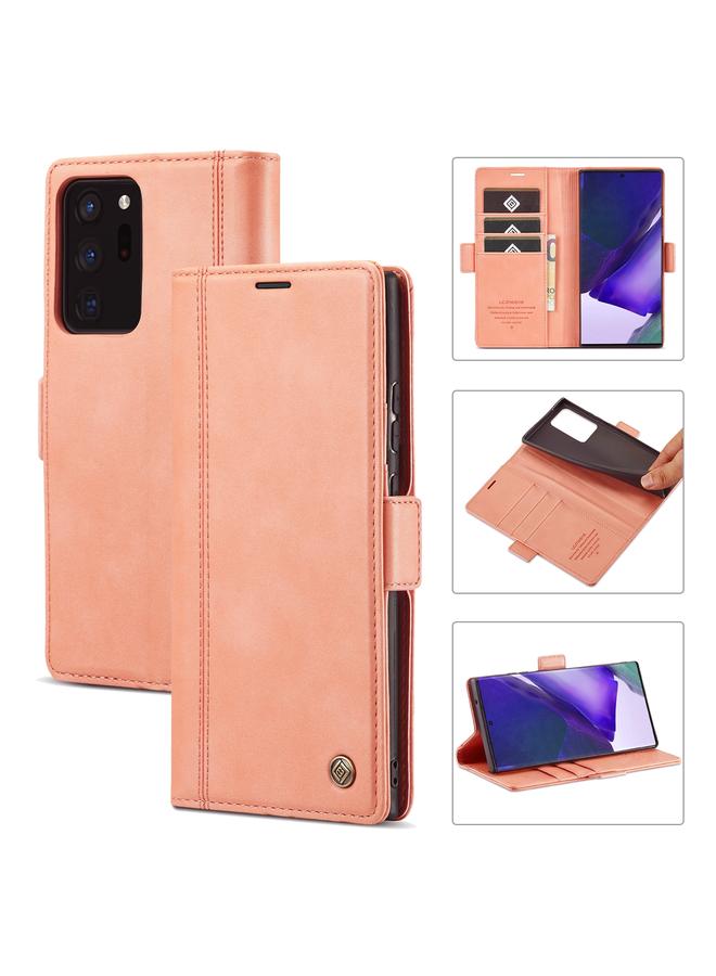 The Bros Case For Samsung Galaxy Note20 Magnetic Buckle PU + TPU Horizontal Flip Leather Case with Holder & Card Slots & Wallet