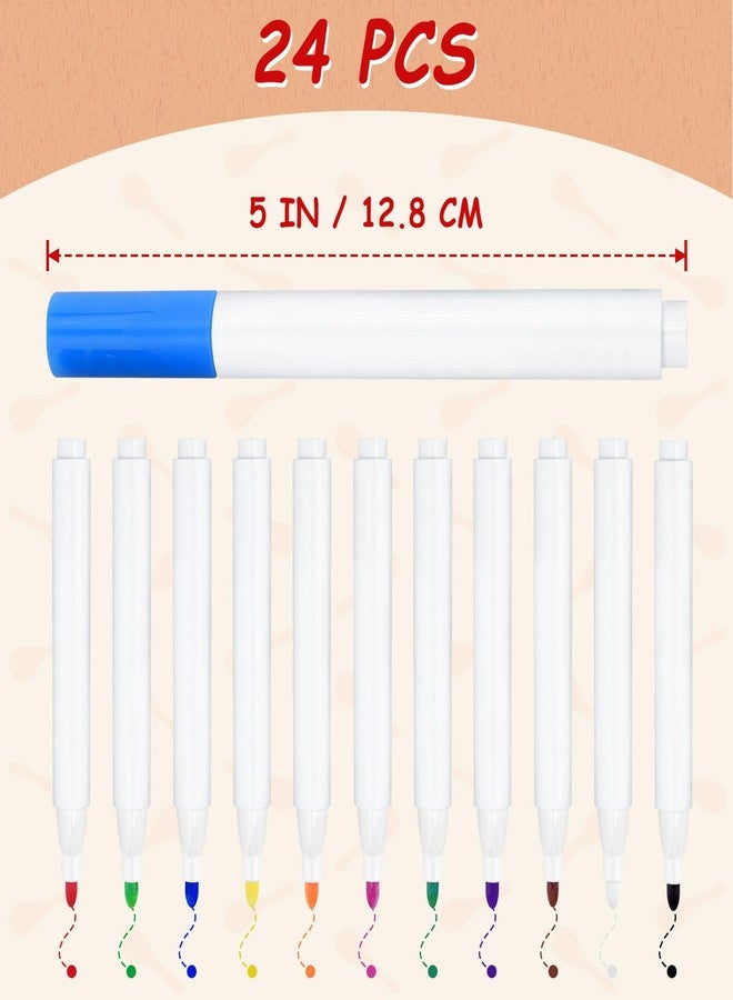 Morcheiong 19Pcs Wooden Maracas for Kids Fiesta Mexican Cinco De Mayo Party Favors Decorations Supplies, with 12Pcs Multicolor Pens 1Pcs Drawstring Storage Bag - Image 3