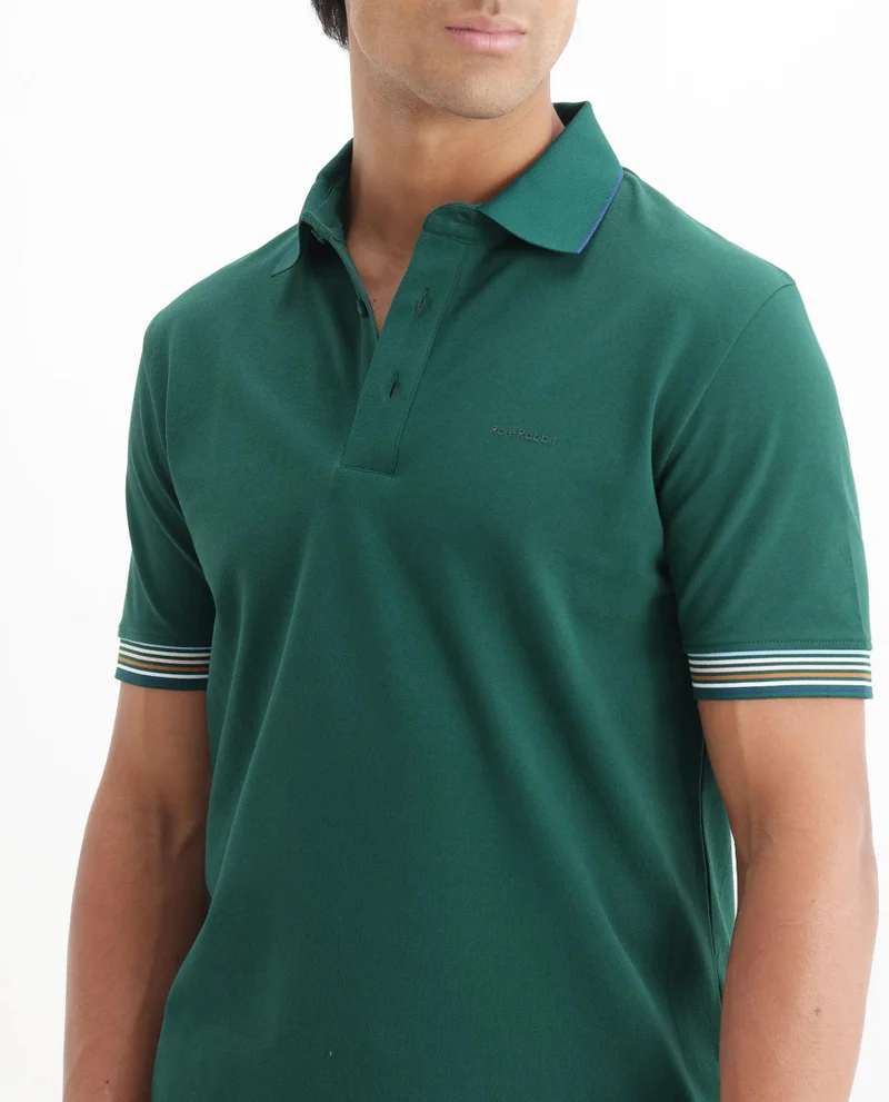 Rare Rabbit Men's Multi Tipping Polo